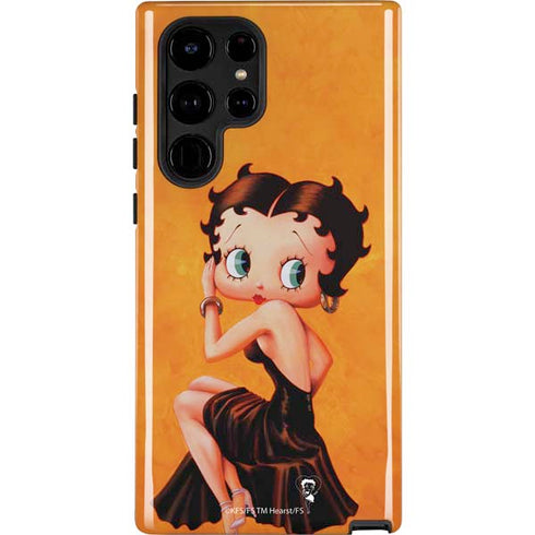 Betty Boop Little Black Dress Galaxy S25 Ultra Impact Case